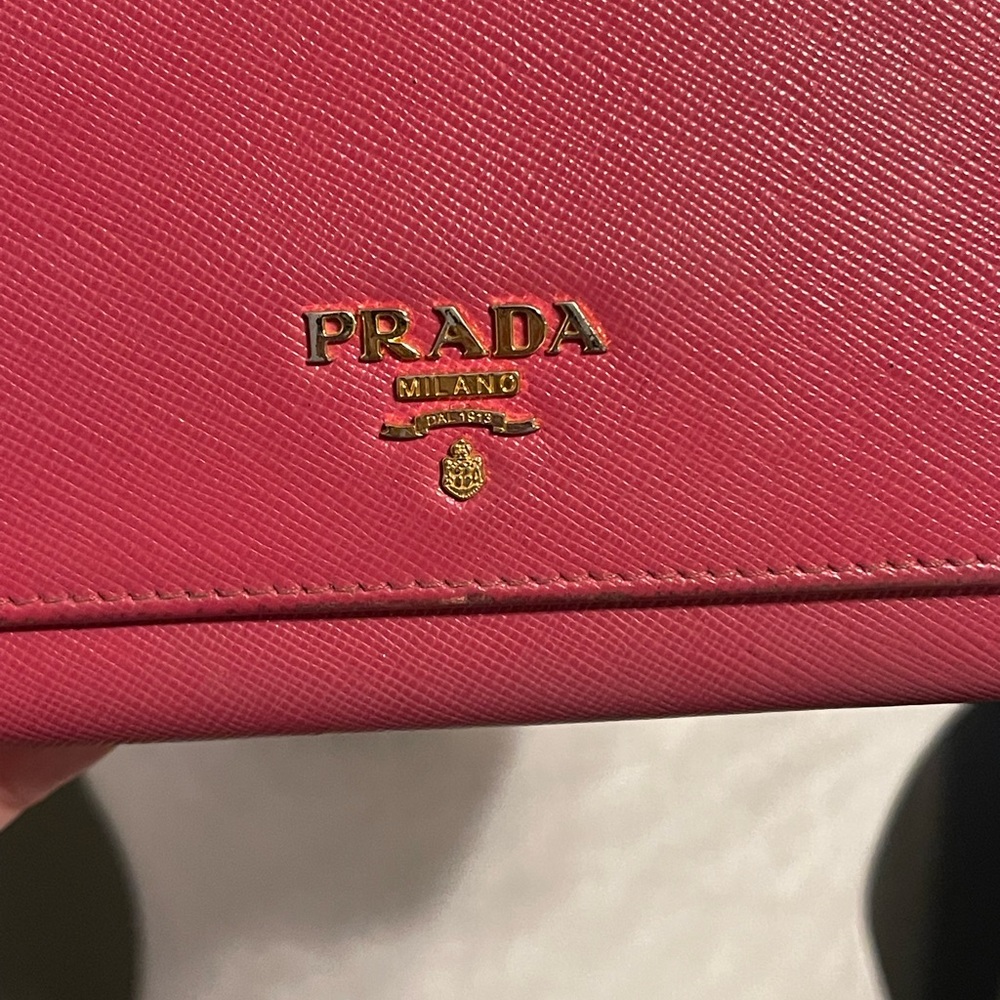 Hot Pink Prada Wallet Gem